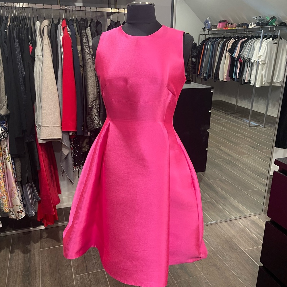 kate spade Hot Pink Fit-and-Flare Dress